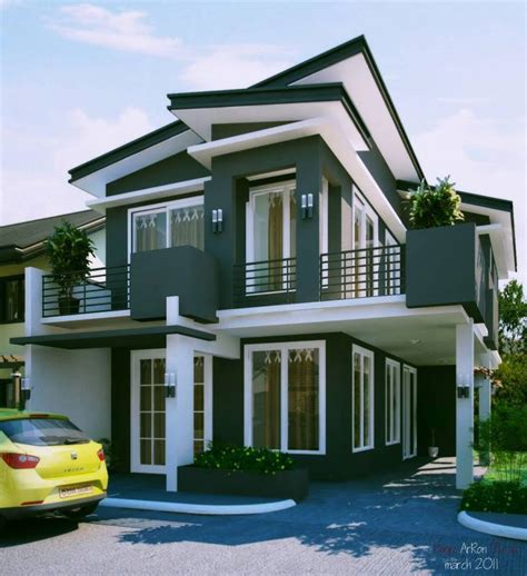 Sloped Roof House Designs
