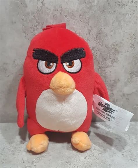 The Angry Birds 2 Movie Red Bird Plush Soft Toy 2019 £399 Picclick Uk