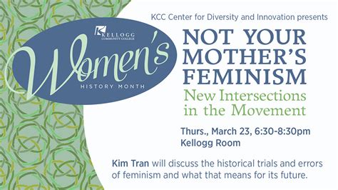 kcc center for diversity to host feminist speaker kim tran for “not your mother s feminism