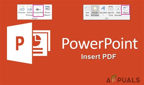 If you insert the pdf into your powerpoint as an image, you'll have to insert at most one page at a time. How to Insert PDF into Microsoft PowerPoint? - Appuals.com