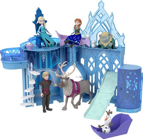 Disney Frozen By Mattel Toys Elsa Stackable Castle Doll House Playset