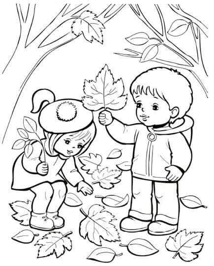 Ősz Fall Coloring Pages Coloring Sheets For Kids Coloring Pages To