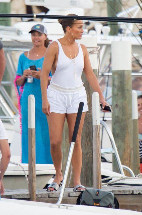 Jennifer Lopez Braless Candids In Bahamas Hot Celebs Home