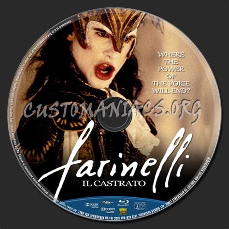 Farinelli Il Castrato Blu Ray Label Dvd Covers And Labels By Customaniacs Id 171989 Free