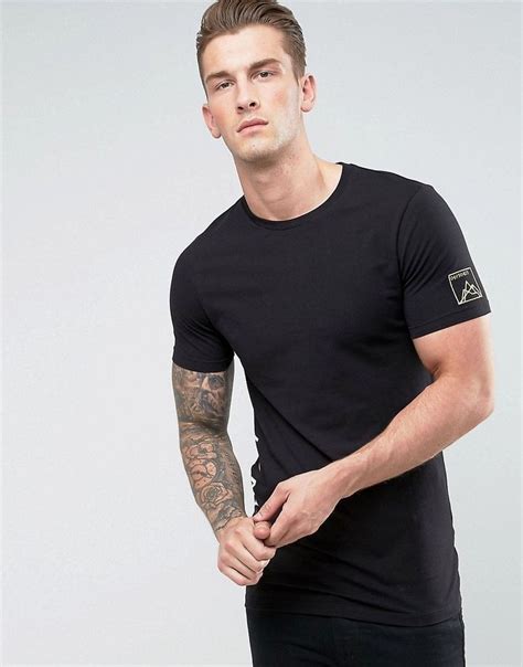 get this asos s printed t shirt now click for more details worldwide shipping asos longline