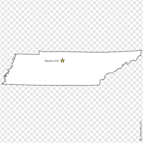 Tennessee Tn Us State Free Vector Map