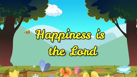 Happiness Is The Lord Cover With Lyrics Youtube