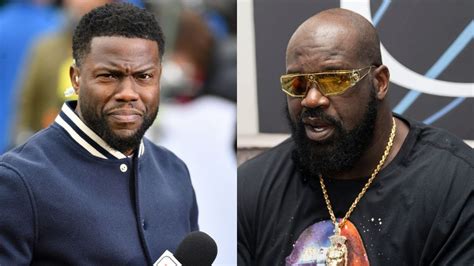 Shaquille Oneal And Kevin Hart Hilariously Fight About Cowboys Eagles