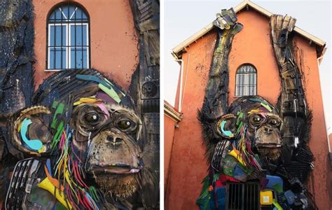 This Breathtaking New Street Art Is Made Entirely Out Of Trash