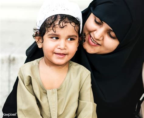 Download Premium Image Of Muslim Mother And Her Son 425662