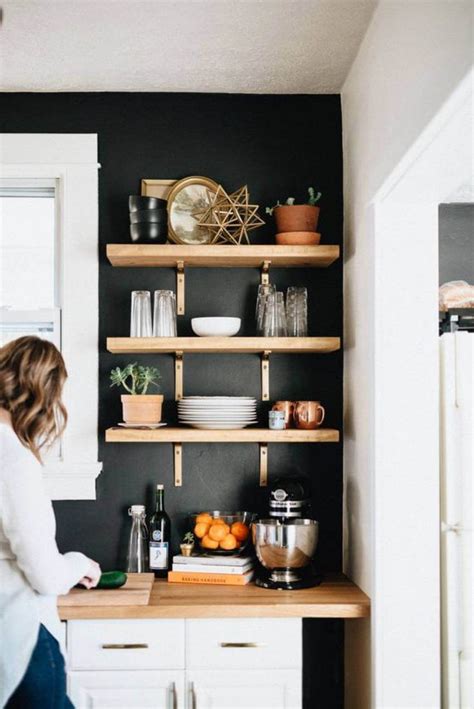 9 Inspiring Black Accent Walls That Look Gorgeous Diy Kitchen Remodel