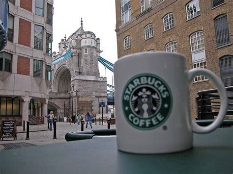 Starbucks Coffee Tower Bridge London Mugs Cafe Tower Bridge London