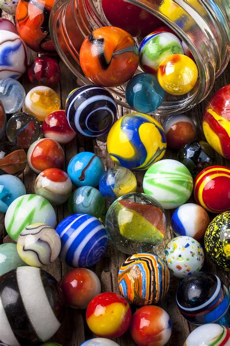 Jar Of Marbles Photograph By Garry Gay Fine Art America