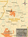 Pretoria map - Goodive.com