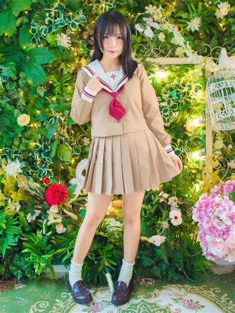 Japanese Anime School Uniform Kawaii School Girl Cosplay