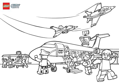 Flying cargo plane coloring page. The best free Airport coloring page images. Download from ...