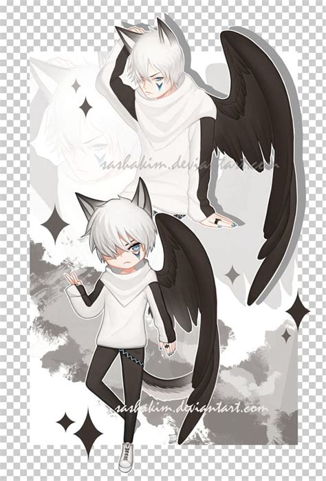 Images Of Anime Wolf Boy With White Hair And Red Eyes