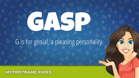 Gasp First Name Personality And Popularity