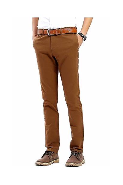 Pants Slim Trousers Inflation Cotton Stretch Casual