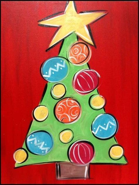 Easy Canvas Painting Ideas For Beginners Tips And Tricks Christmas