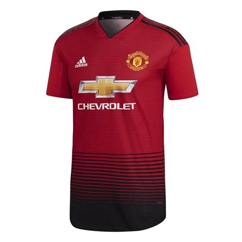 Manchester United Adidas Authentic Home Shirt 201819 Order Today