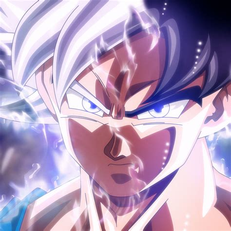 2048x2048 Son Goku Mastered Ultra Instinct Ipad Air Hd 4k Wallpapers Images Backgrounds