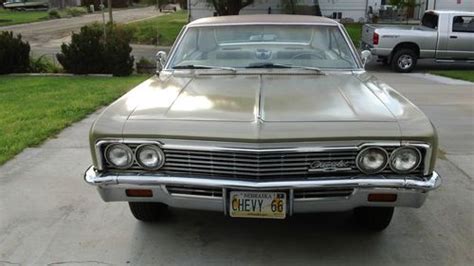 Purchase Used 1966 Chevrolet Impala 2 Door Hardtop In Stapleton