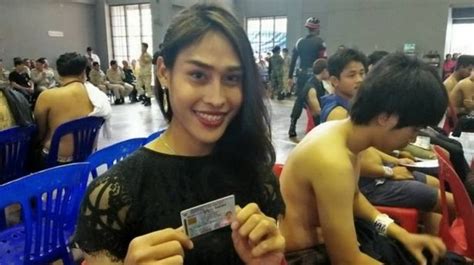 Transgender Thai Ladybabes Cause A Stir After Turning Up For Army