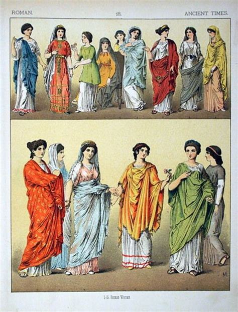Womens Clothes In Ancient Rome Owlcation