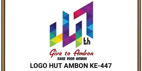 Logo Hut Kota Ambon Ke Tahun Format Png Berita Warganet