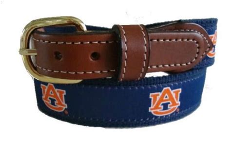 Auburn Web Belt Leather Leather Belt
