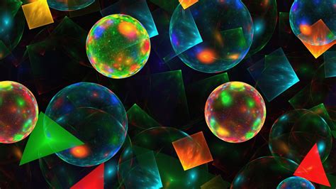 Download 1920x1080 Wallpaper Abstract Colorful Balls And