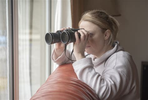Entitled Neighbors Spying On Next Doors Yard With Binoculars Spark Fury