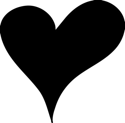 Silhouette heart, silhouette, love, animals, shapes png. Library of heart outlines clip black and white download ...