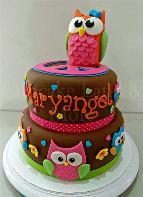 1st Birthday Owl Themed Cake Artofit