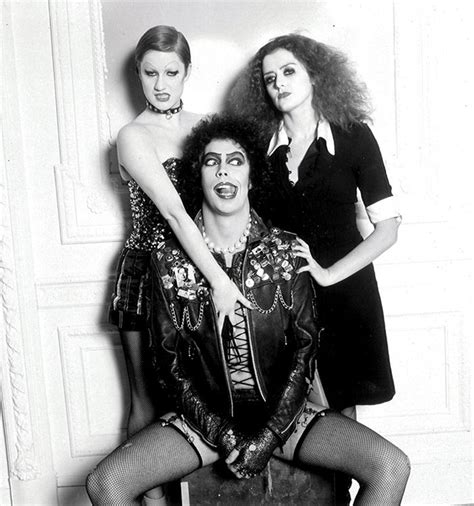 Rockymusic Rocky Horror Picture Show Still Bandw Photo Image Horror