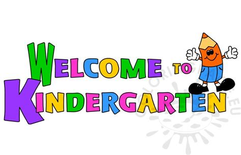 Download High Quality Welcome Clipart Kindergarten Transparent Png