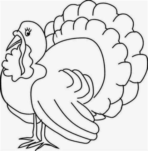 Printable Turkey Coloring Page For Kids 15 Supplyme