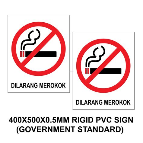 In this video, i will be dissecting the new laws implemented by the malaysian health ministry in order to alleviate the issue of second hand smoking.let the. NO SMOKING RIGID PVC SIGN 2'S 400X5 (end 12/18/2019 1:15 PM)