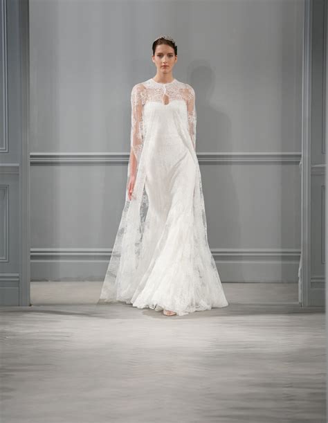 Spring 2014 Lace Monique Lhuillier Wedding Dress