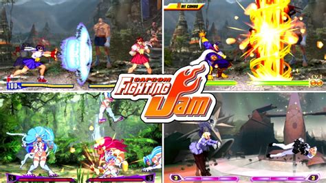 Capcom Fighting Evolution All 62 Super Combos Youtube