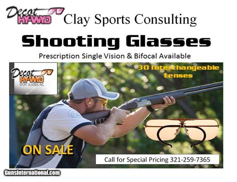 decot hy wyd shooting glasses in plano single vision and prescriptions lenses at great pricing
