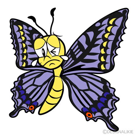 Mariposa Llorando Imágenes Gratis De Personajes De Dibujos Animados