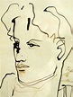 An amazing drawing by Jean Cocteau. (avec images) | Cocteau dessin ...