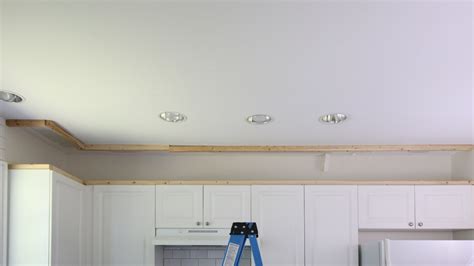 How To Enclose The Space Above Kitchen Cabinets Angela Marie Made