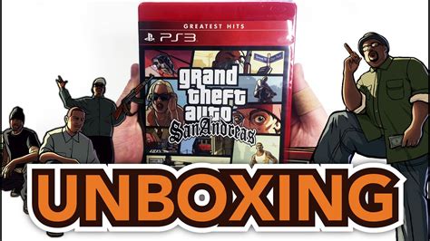 Grand Theft Auto San Andreas Playstation 3 Unboxing Youtube