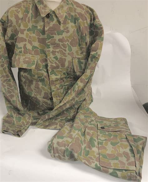 1951 Dutch Army Spot Camouflage Pattern Jacket And Pants