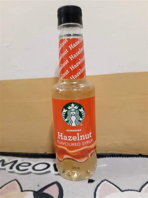 Starbucks Hazelnut Flavoured Syrup Food Drinks Other Food Drinks