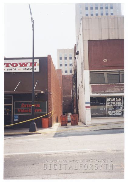 Digital Forsyth Buildings To Be Demolished In The 400 Block Of North