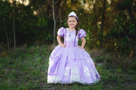 Sofia Dress Disney Princess Dress Inspired Sofia The First Etsy